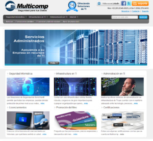 Sitio Web Multicomp.com.mx Diciembre 2012
